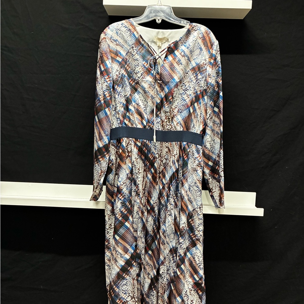 Ted Baker Multicolor Long Sleeve Dress